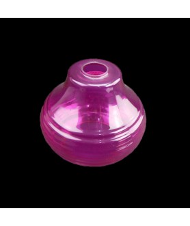 160mm Pink Art Deco Ceiling Light Shade with 40mm Fitter Hole