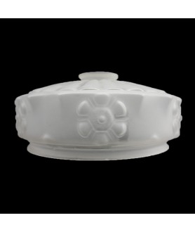 220mm Frosted Ceiling Light Shade with 57mm Fitter Neck