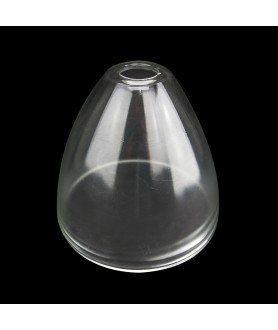 230mm Clear Tulip Light Shade with 40mm Fitter Hole