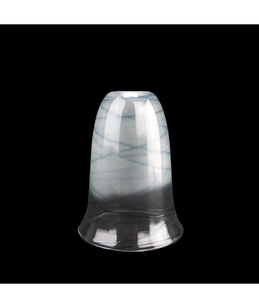 Half Frosted Tulip Light Shade with 28mm Fitter Hole