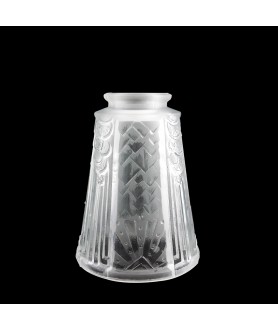 Art Deco Nouveau Light Shades, Glass Bowl Lamp Shade Uk