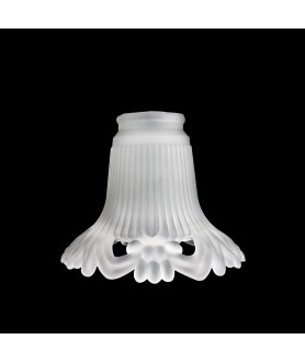Frosted Tulip Light Shade with 57mm Fitter Neck