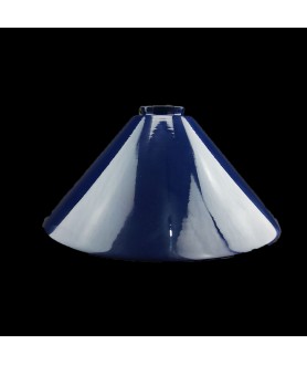 295mm Navy Blue Coolie Light Shade with 57mm Fitter Neck