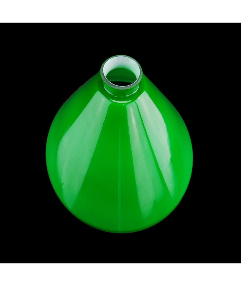 245mm Green Coolie Light Shade with 57mm Fitter Neck