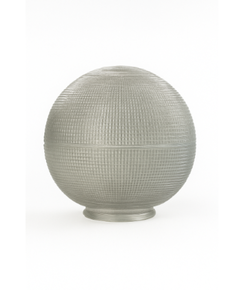 165 mm Prismatic Globe Shade – 80 mm Fitter Neck 165 mm Prismatic Globe Shade – 80 mm Fitter Neck