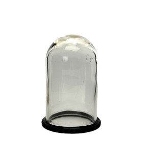 Clear Wellglass Light Shade with 100mm Base