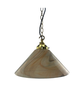 295mm Christopher Wray Marble Coolie Shade with 57mm Fitter Neck