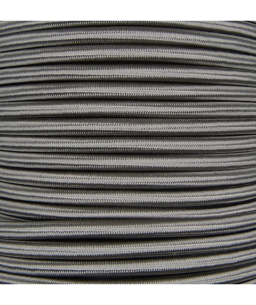 0.75mm Round Cable Elephant Grey