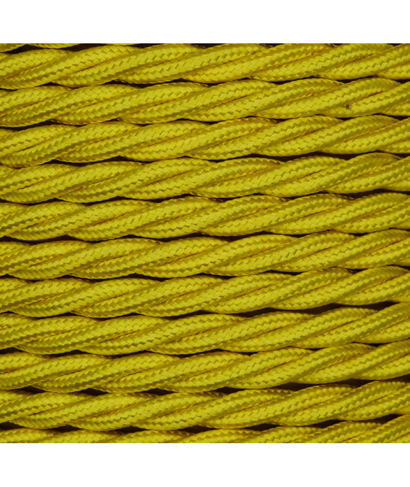 0.75mm Twisted Cable Yellow