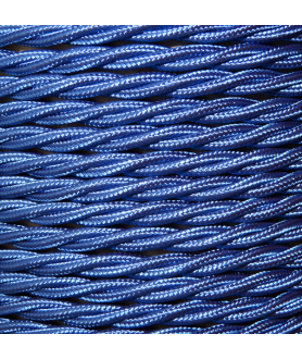 0.75mm Twisted Cable Cobalt Blue