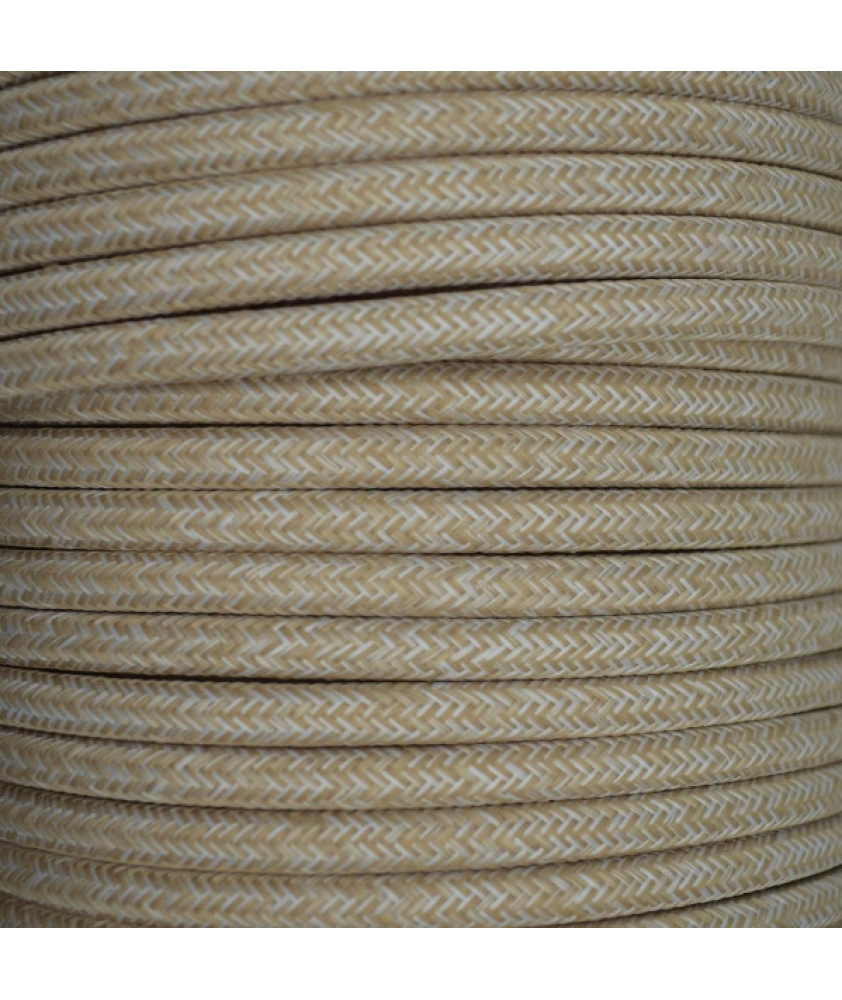 0.75mm Round Cable Linen
