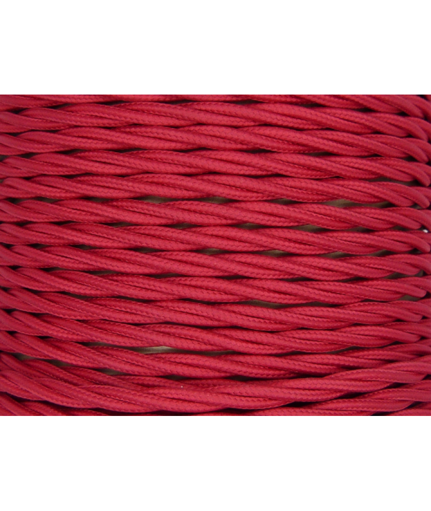 0.75mm Twisted Cable Cerise