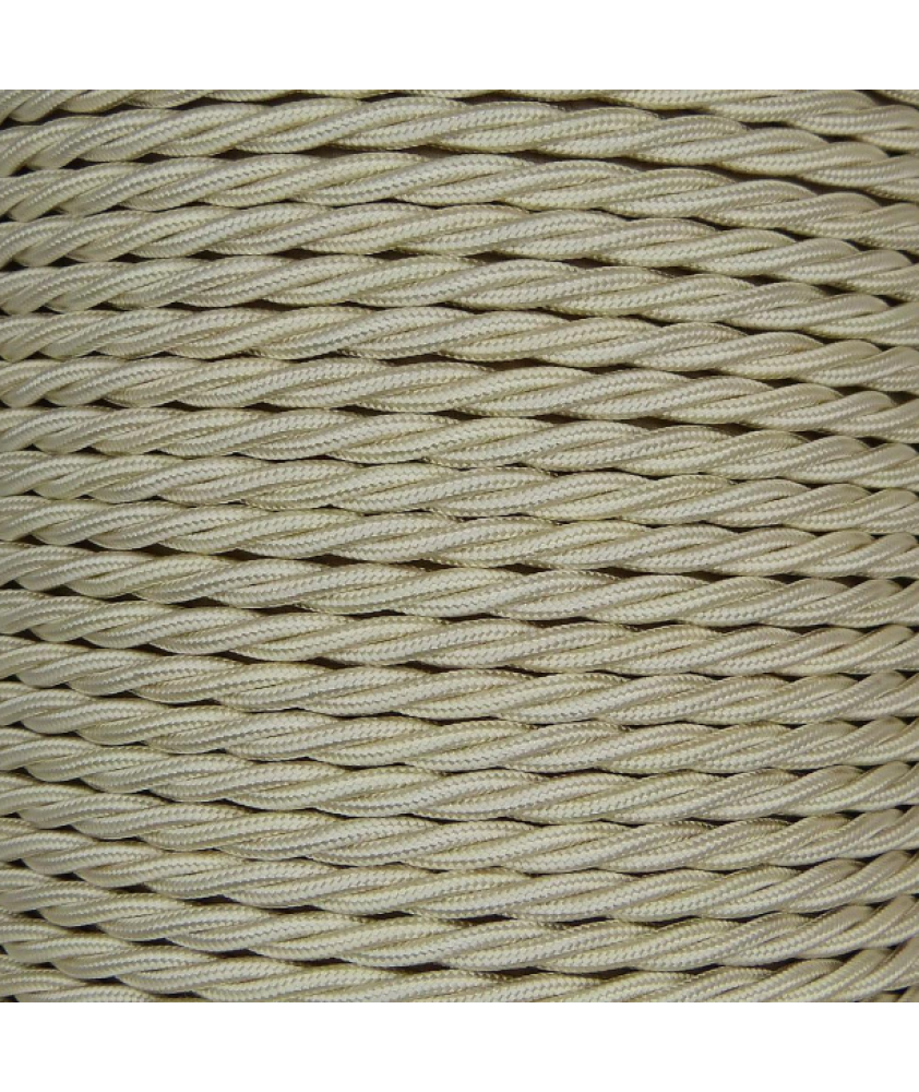 0.75mm Twisted Cable Cream
