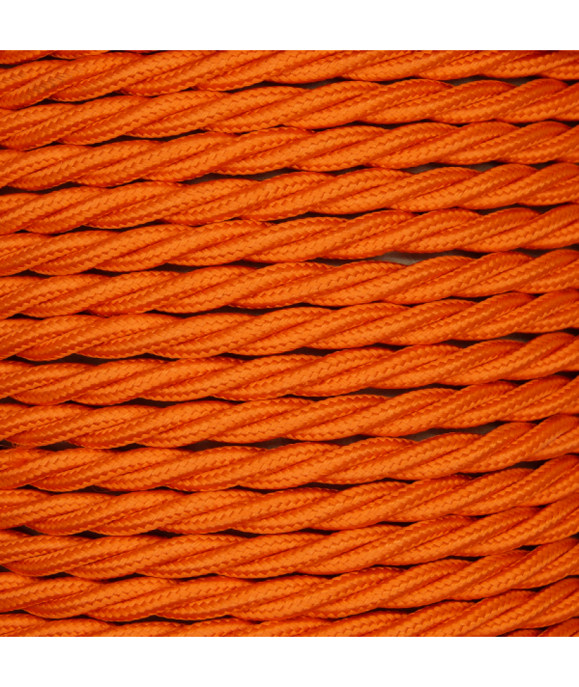 0.75mm Twisted Cable Orange