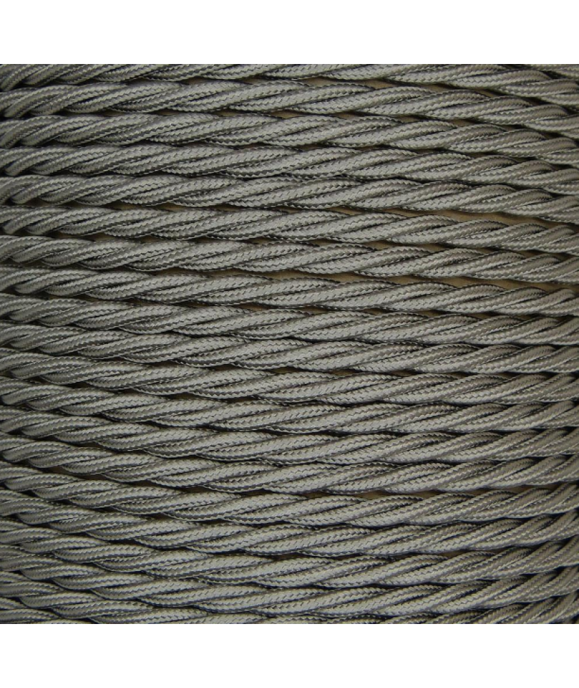 Grey Twisted Cable