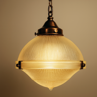 Custom Holophane Glass Shades