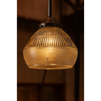 Custom Holophane Glass Shades