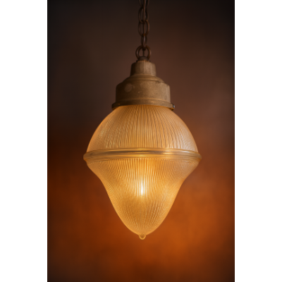 Custom Holophane Glass Shades