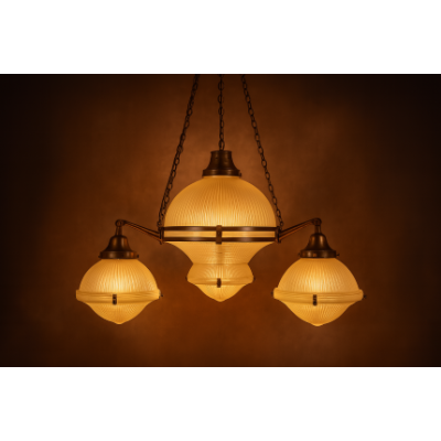 Custom Holophane Glass Shades