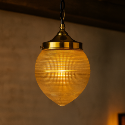 Custom Holophane Glass Shades