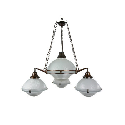 Custom Holophane Glass Shades