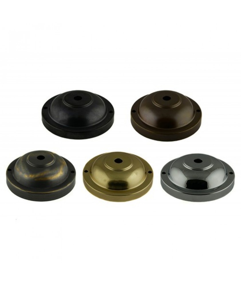 100mm Ceiling Plate with Hook in Various Finishes