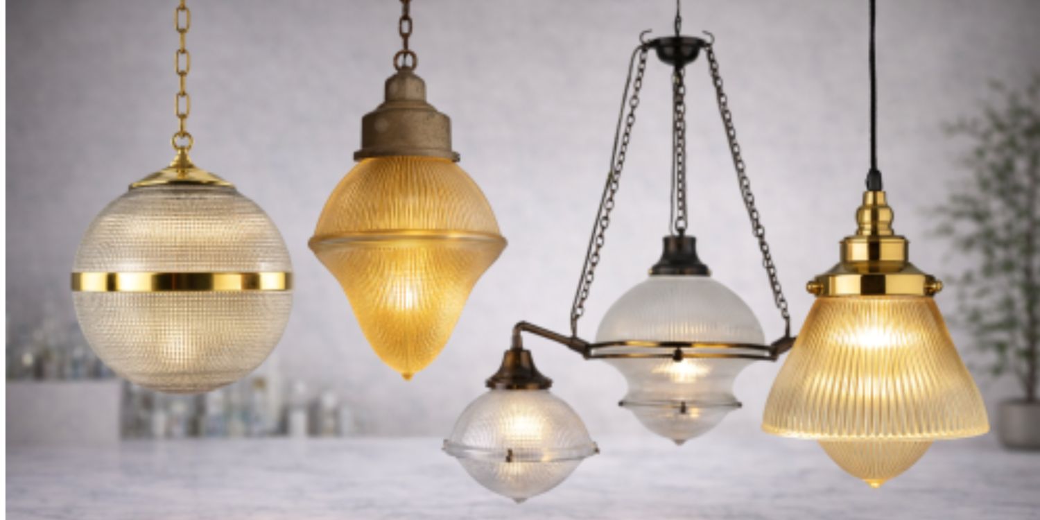 Custom Holophane Glass Shades