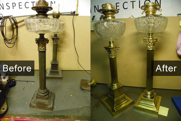 Antique Light Restoration And Repair, Antique Floor Lamp Repair Kit